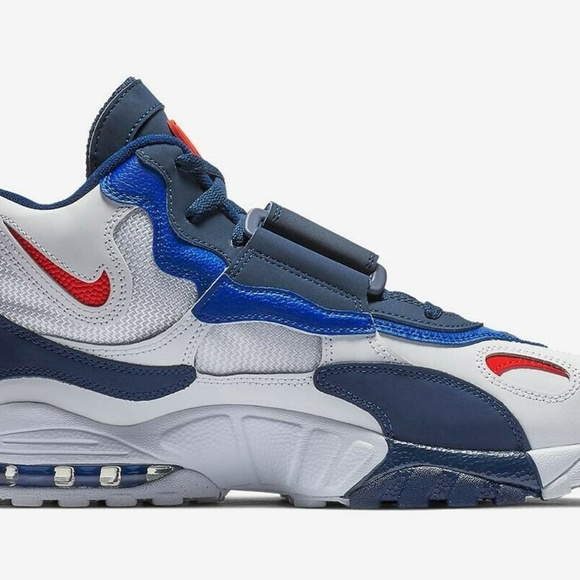 Nike Air Max Turf White/University Red-Blue Void - Picture 3 of 6